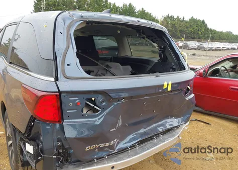 2025 Honda Odyssey Ex-L from USA, damaged, VIN 5FNRL6H66SB070617